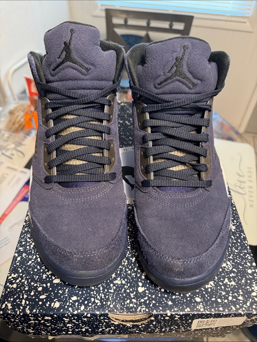 Jordan Men’s Sneakers - Dark Navy/Black